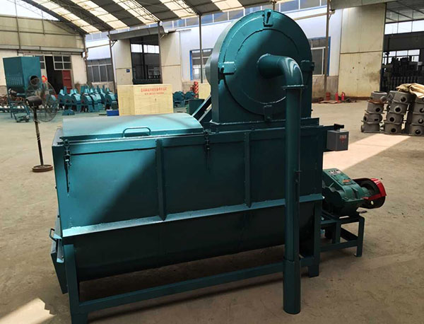 9FH卧式自吸粉碎搅拌机背面